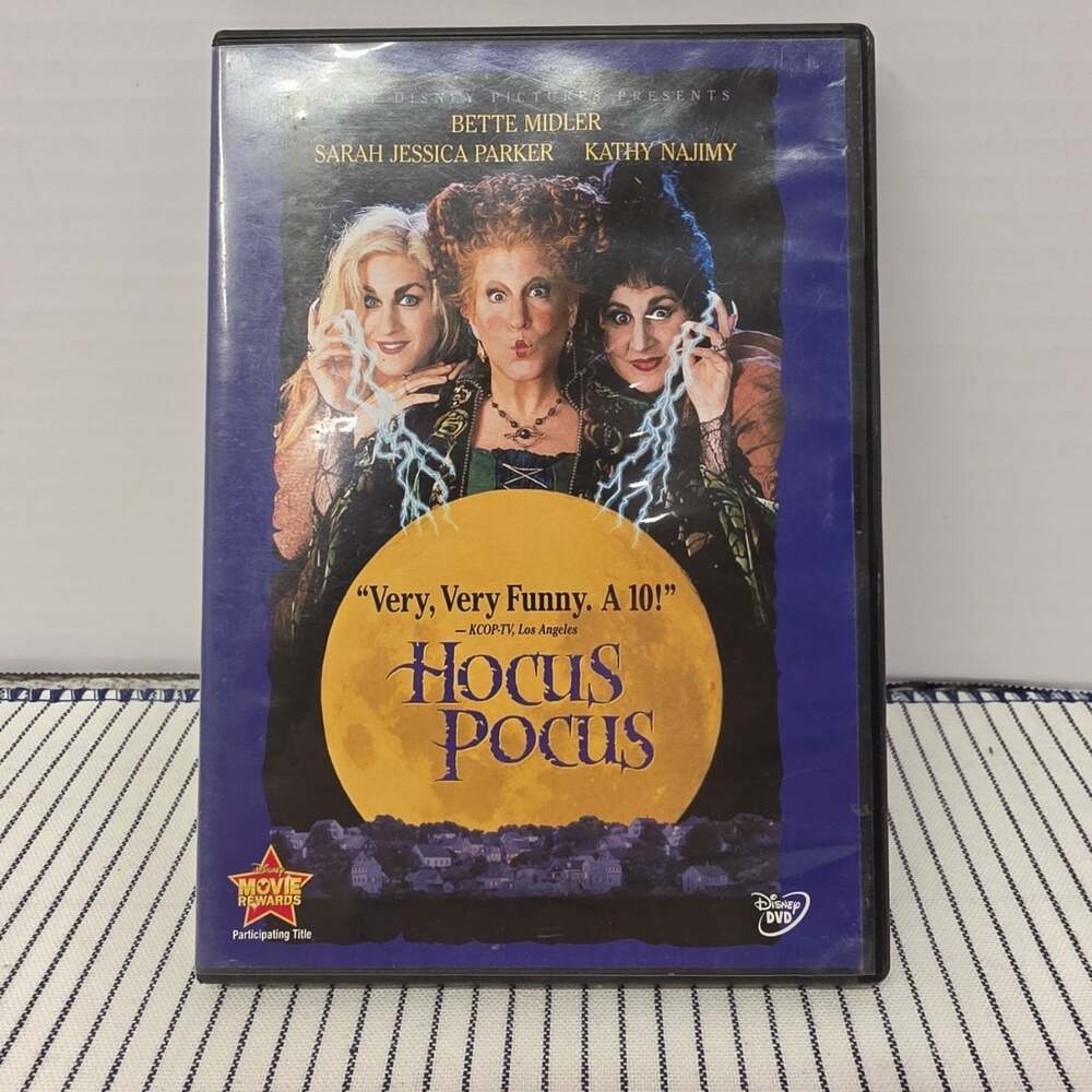 Disney Hocus Pocus DVD Widescreen Edition Movie Case Insert